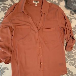 Express portofino blouse in pink